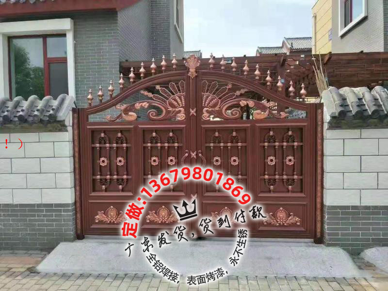 别墅大门，铝艺大门，铸造大门，庭院大门